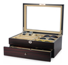 Wooden Sunglasses Display Box For 12 Pairs Sunglasses Storage