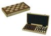 Sonny Custom Mahogany Color Wood Folded Chess Set Box For Recreation