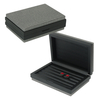 Sonny New Custom Design Luxury Cufflink Orgnizer Box with PU Leather Lining for Business Men