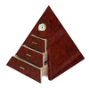 Sonny Exquisite Pyramid Type Storage Display And Decorate Cigar Humidor Cabinet For Collectors