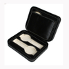 Sonny Leather Travel Watch Case Black Portable Watch Organizer Box Zipper Watch Bag