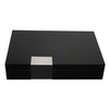 2023 Sonny Premium Black Wooden Perfume Box Packaging Case MDF