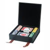 Sonny Promotion Gift 100 Pcs Leather Poker Chip Set