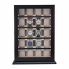 Sonny High End MDF Wood Black Watch Stand Display Holder 20 Watch Box Cabinet