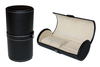 Luxury Travel Leather Jewelry Gift Box Watch Cufflink Case for 2 Watches And Cuff Link