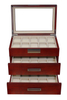 Sonny Case 30 Slot Wooden Mens Valet Watch Boxes Xmas Gift for Watches Collection