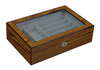Sonny Custom Luxury Lacquered Walnut Wooden Jewelry Organizer Box for Sunglasses Pen Cufflinks Tie Rings