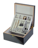 Popular High End Black Wooden Cufflink/Jewelry/Necklace/Accessories Storage Box for Women Girls