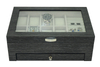 Sonny Luxury Ginko Wood Men's Jewelry Watch Box for 8 Watches + Cufflinks + Pen + Ring