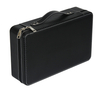 Sonny Black Soft Leather 10 Slots Branded Watch Box