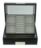 Sonny Custom Luxury Wood Ring Jewelry Storage Case High Quality Wooden Cufflinks Box