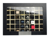 Sonny New Costom Products 48 Slots Wooden Lipstick Holds Storage Case with Top Display Glass Window for Women Gift
