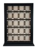 Sonny High End MDF Wood Black Watch Stand Display Holder 20 Watch Box Cabinet