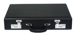 Sonny Customized Premium Watch Case for 21 watches Travel Watch Suitcase with double combination lock