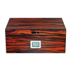Sonny In Stock Large Storage 50 CT Spanish Wooden Humidor Ebony Cigar Box For Men