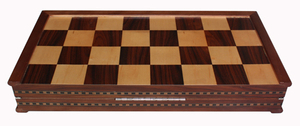 Sonny Factory Direct Supply High Quality Customized Logo Wood Veneer Folding Board Wooden Chess Set Storage Box