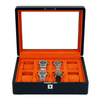Sonny Custom Wholesale Luxury 8 Slots Black Wooden Watch Box