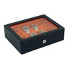 Sonny Custom Wholesale Luxury 8 Slots Black Wooden Watch Box